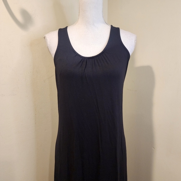 Lord And Taylord Elegant Black Razor Back Tank  Maxi Dress XS - Picture 10 of 13